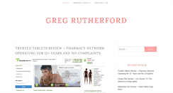 Desktop Screenshot of gregjrutherford.com